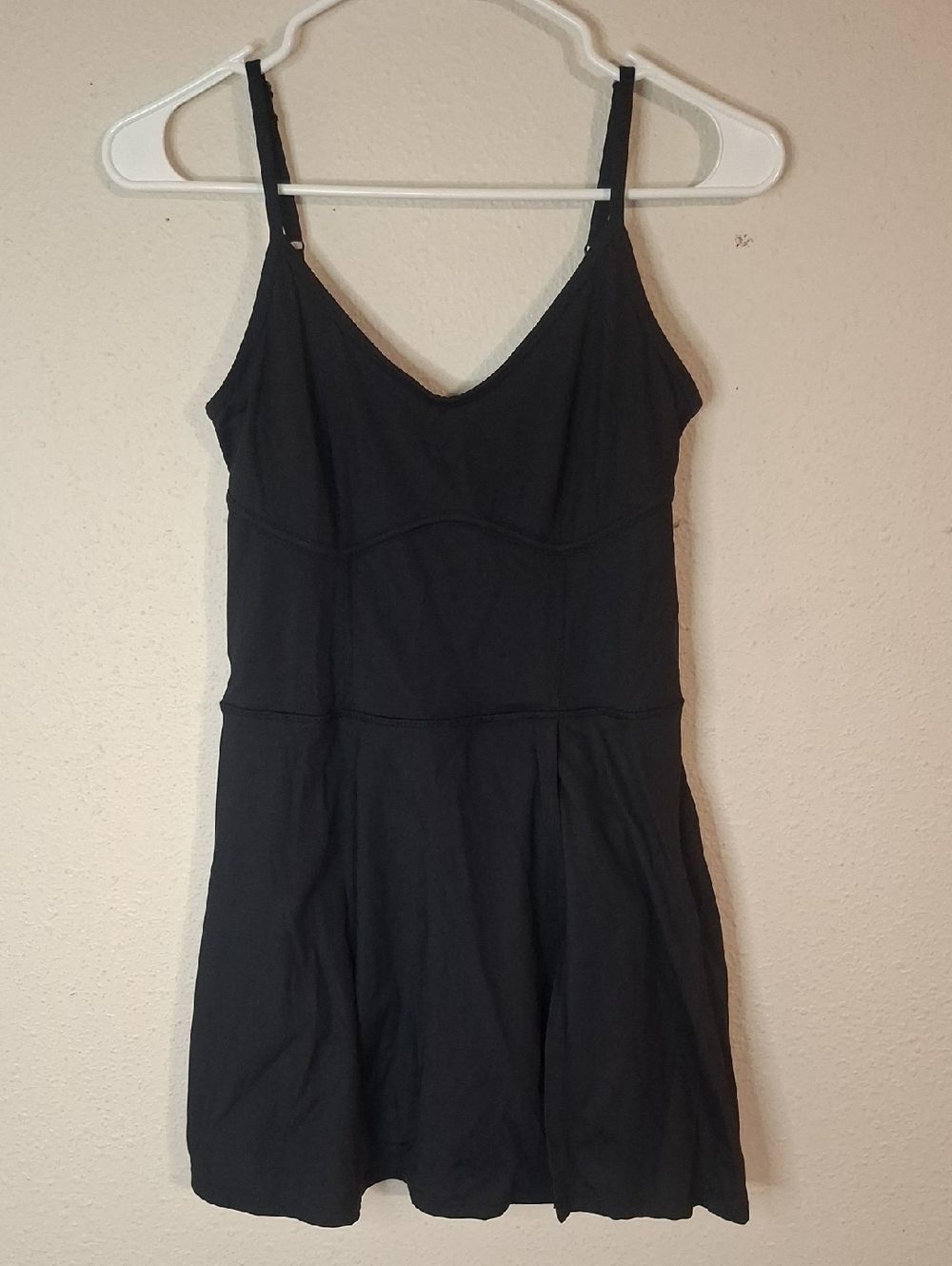 Joy Lab Black Spaghetti Strap Skort Dress size small